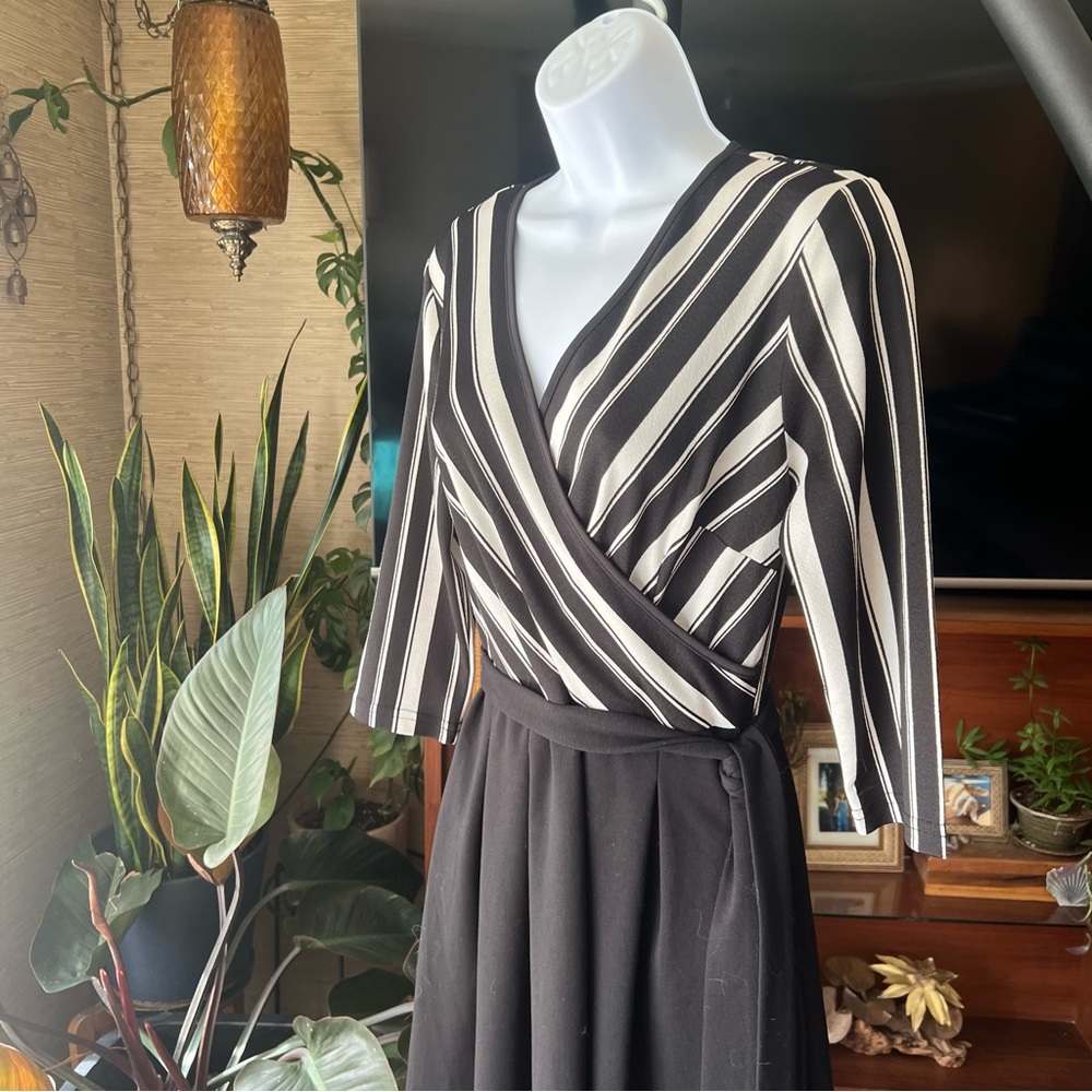 Faux Wrap Mod Dress - NWOT